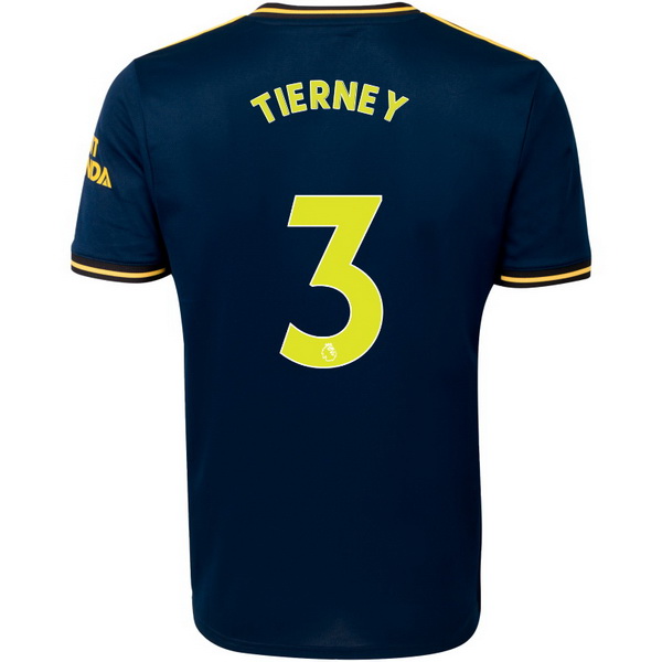 Camiseta Arsenal NO.3 Tierney 3ª Kit 2019 2020 Azul